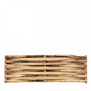 Kastanjehouten vlechtscherm 60x175 cm