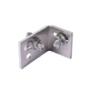 Multihoek incl. 2 bouten + 2 moeren t.b.v. balk 40x40 en 40x75 mm, 10 st./doos