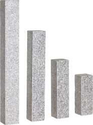 Palissade G603 grijs Piazzo 12x12x75 cm