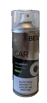 Boston spray spuitbus RAL9005 400ml