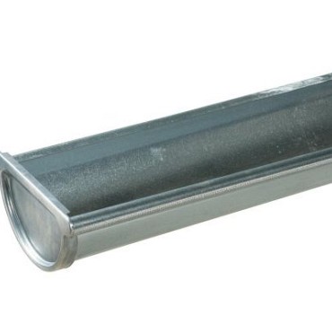 Verzinkte onderuitloop, Ø 8 cm.