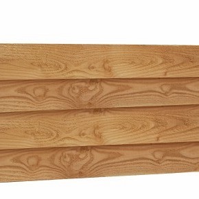 Douglas wandpakket t.b.v. dubbelzijdige wand kapschuur Comfort 371x162 cm, onbehandeld.
