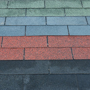 Dakshingles per pak à 3 m2, rood.