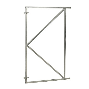 Verstelbaar stalen poortframe 90 x 155 cm, vuurverzinkt.