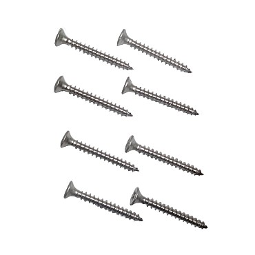 Spaanplaatschroef RVS 5 x 60 mm, doos à 200 st.