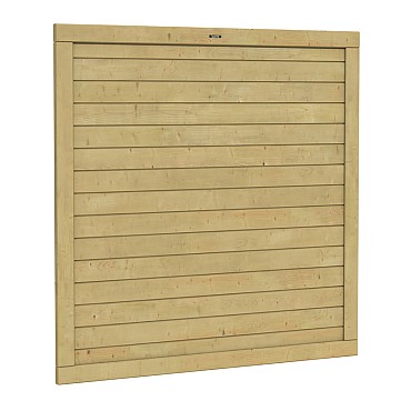 Tuinscherm Basic 180 Excellent, 180 x 180 cm.
