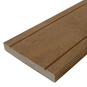 Bangkirai 28x190x4300mm 4-zijdig geschaafd V-groeven op 1/4
