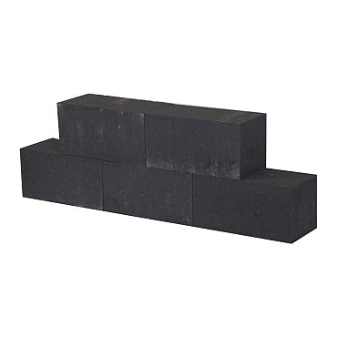 Patioblok strak 60x15x15 cm Noors wit