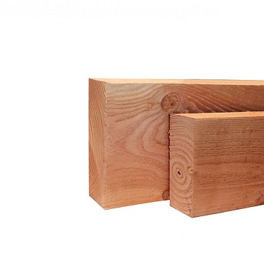Douglas geschaafde balk 4,5x12 cm