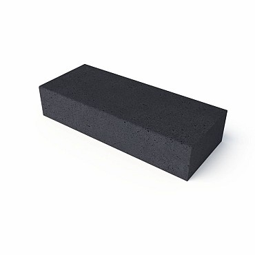 SV Oudhollandse traptrede massief 100x40x20 cm carbon
