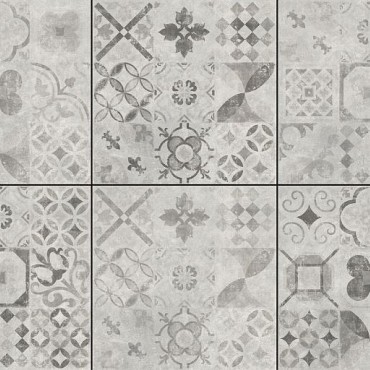 Cerasun Pisa Decor 60x60x4 cm Grigio