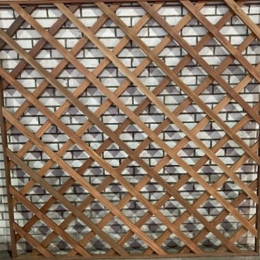 Bangkirai Jumbo Trellis diagonaal 180x180cm Op=Op!