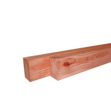 Douglas fijnbezaagde regel 4,5 x 7,5 x 500 cm, onbehandeld.