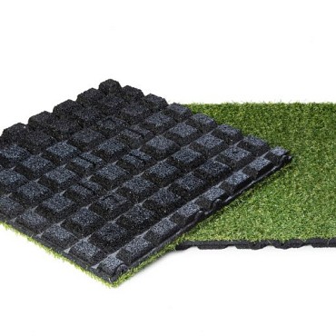 Aslon kunstgrastegels 50x50x3cm met pennen (4 pennen)
