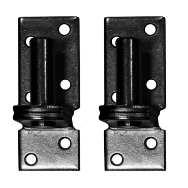 Duim zwart 16 mm t.b.v. poort, per 2 stuks.