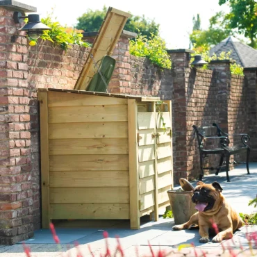 Containerkast dubbel, 128,7 x 152 x 91 cm.