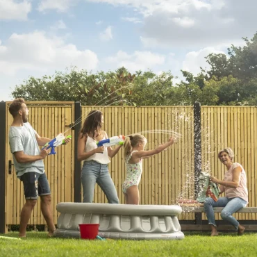 Tuinscherm Verticaal Elan 180 Excellent, 180 x 180 cm, groen geïmpregneerd.