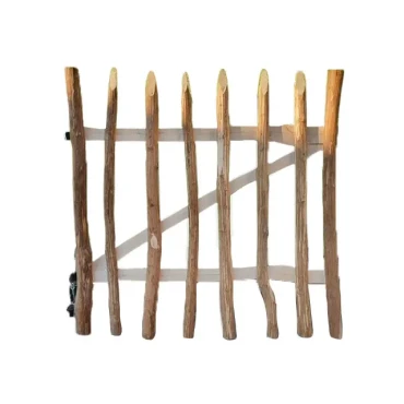 Schapenhek looppoortje, hazelaar, 100 x 100 cm inclusief beslag en 2 steunpalen