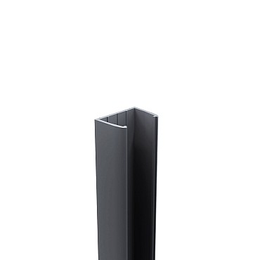 Boston Wand hoekprofiel L-190cm RAL7016