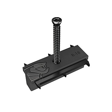 Cobra hybride Clip 8-18 L montageset tbv WPC schroef 4,8x43 mm 90st + bit per set