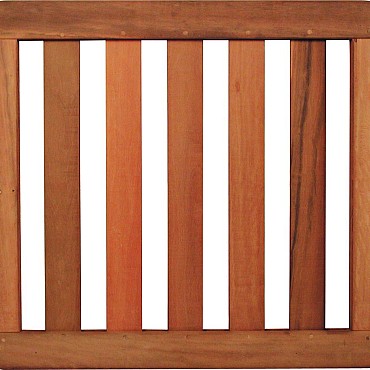 Keruing massief hekpoort 11 90x100cm Premium FCQ