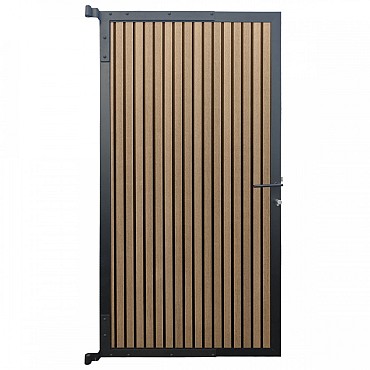 Tuindeur composiet LineaFence Eiken- 90x180 cm