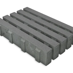 EcoSteen Stroke 60x40x12 cm Antraciet