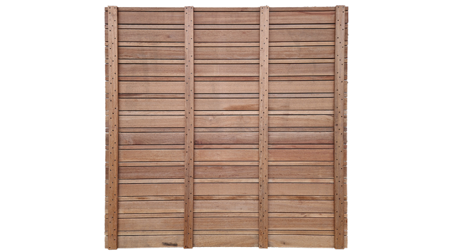 Keruing scherm 52 Rhombus variable 180x180cm Premium FCQ