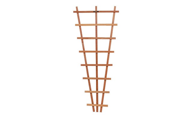 Hardhouten V-trellis 30-65 x 150 cm.