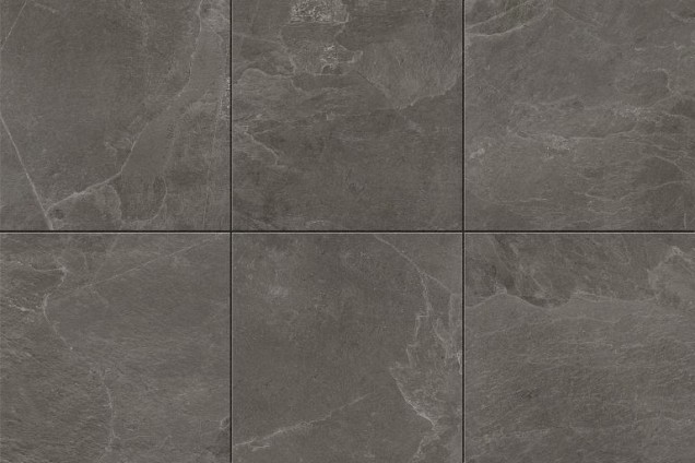 Keramische tegel Recco Antracite Tre 60x60x3 cm