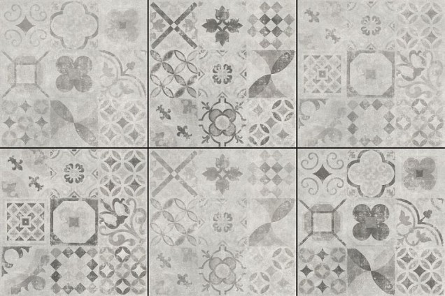 Cerasun Pisa Decor 60x60x4 cm Grigio