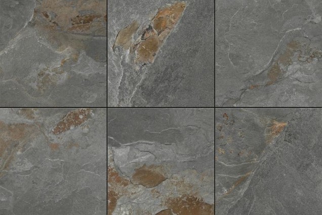 Keramische tegel Varese Antracite Due 40x80x2 cm