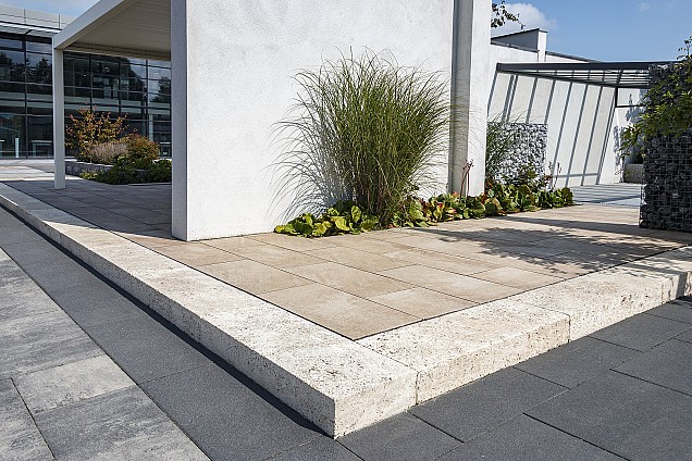 Traptrede Travertin Autum 100x35x15 cm