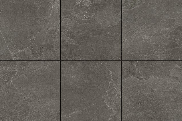 Keramische tegel Recco Antracite Tre 60x60x3 cm