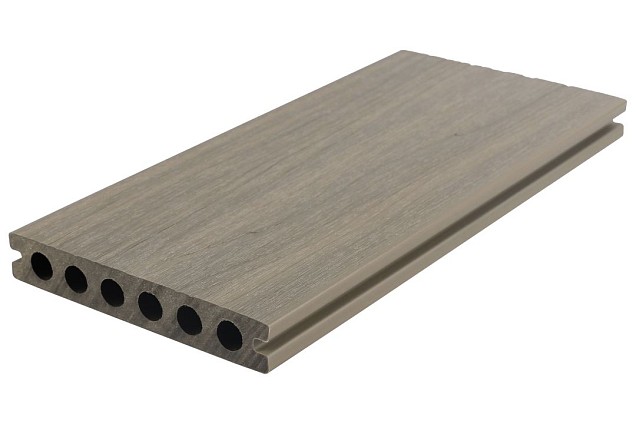 WPC 23x138x3000 mm Fiberdeck Premium RHK Light Grey