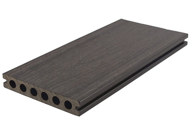 WPC 23x138x3000 mm Fiberdeck Premium RHK Dark Grey