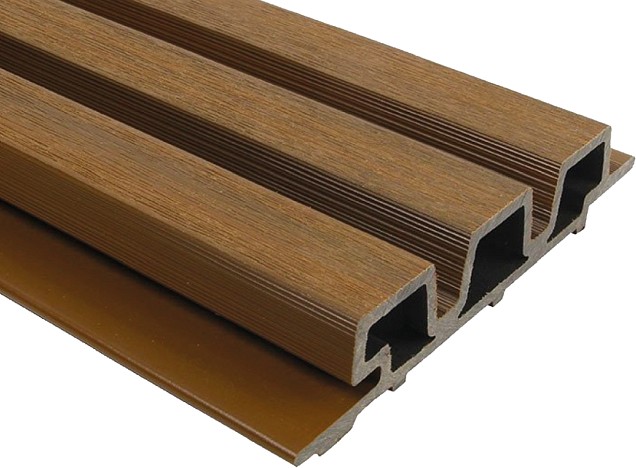 WPC WEO35 Gardenwall Teak 33x170x2900 mm E Klasse (wb 140mm)