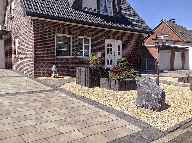 Palissade Black Pearl 75x12x12 cm