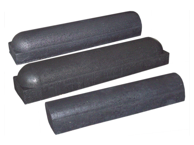 Stootband 2 zijden vlak 20x18x100 met 8cm voet