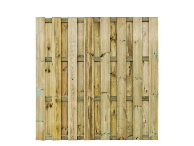 Geimp 17-planks Jumboscherm recht 180x180cm (eigen prod)