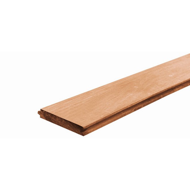 Hardhout damwand 30x185x4500mm