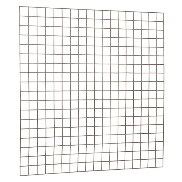 Gaaspaneel met maas 10 x 10 cm stekloos, verzinkte draad, 90 x 180 cm.