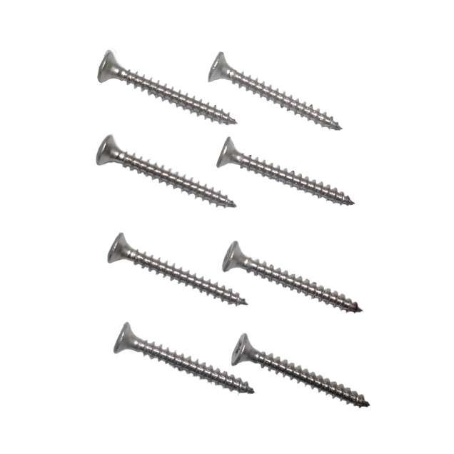 Spaanplaatschroef RVS 5 x 60 mm, doos à 200 st.