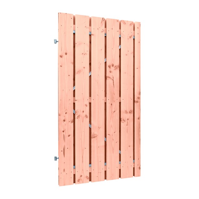 Douglas geschaafde plankendeur op verstelbaar stalen frame, 18 mm, 100 x 190 cm, onbehandeld.