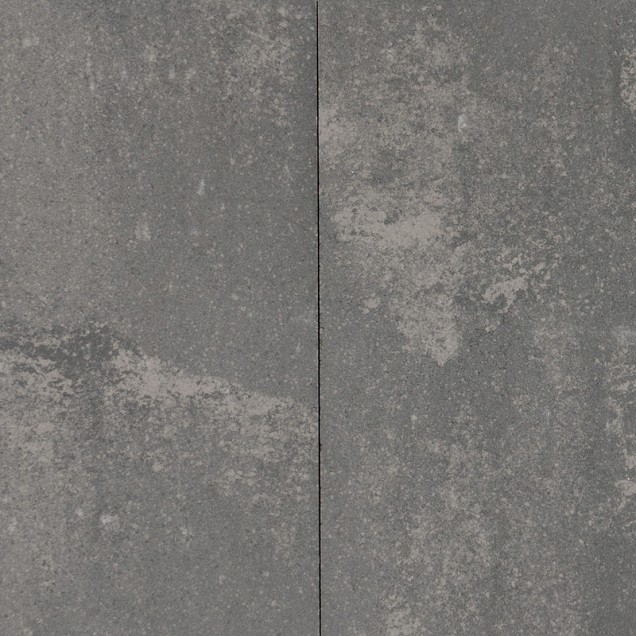 Plaza plus 30x20x6 Grijs-zwart per 0.72m²