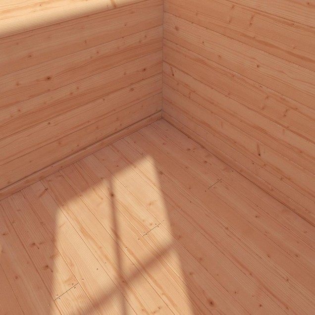 Vloerpakket Tuinhuis 1 x 3 M2 + 1 balk