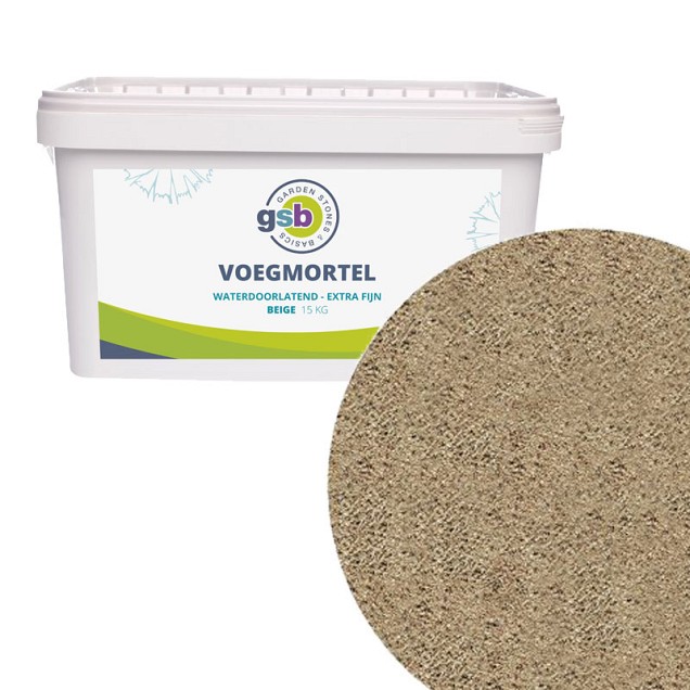 GSB Voegmortel Easy fine Beige15 kg