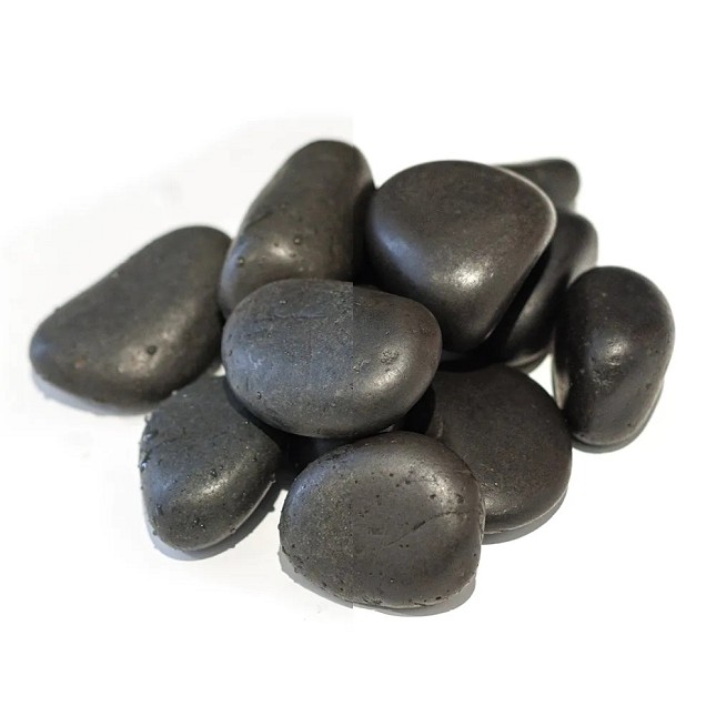 Asia Pebbles zwart Pol. 50-70 mm (500 kg)