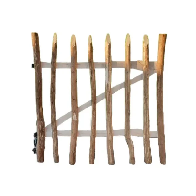 Schapenhek looppoortje, hazelaar, 100 x 100 cm inclusief beslag en 2 steunpalen