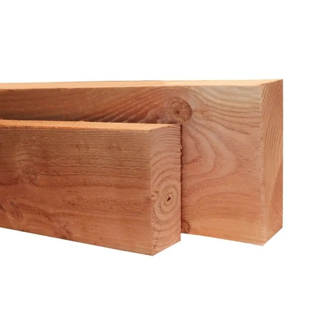 Douglas geschaafde gording 4.5 x 12.0 x300 cm onbehandeld